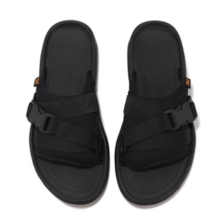 Teva 拖鞋 M Hurricane Verge Slide 全黑 黑 可調整 男鞋【ACS】 1136230BLK