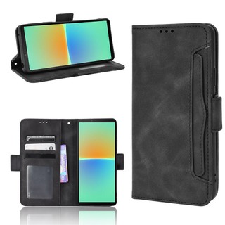 索尼 Sony Xperia 10 V 5代 多卡槽 翻蓋皮套 錢包款 手機殼 磁扣 支架插卡 掀蓋保護殼