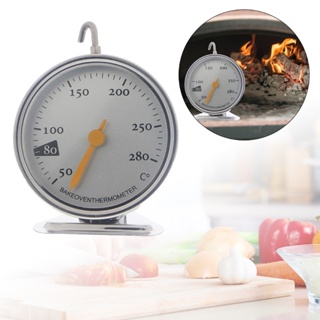 Pcf* 不銹鋼烤箱掛或支架大錶盤燒烤烹飪濕度計