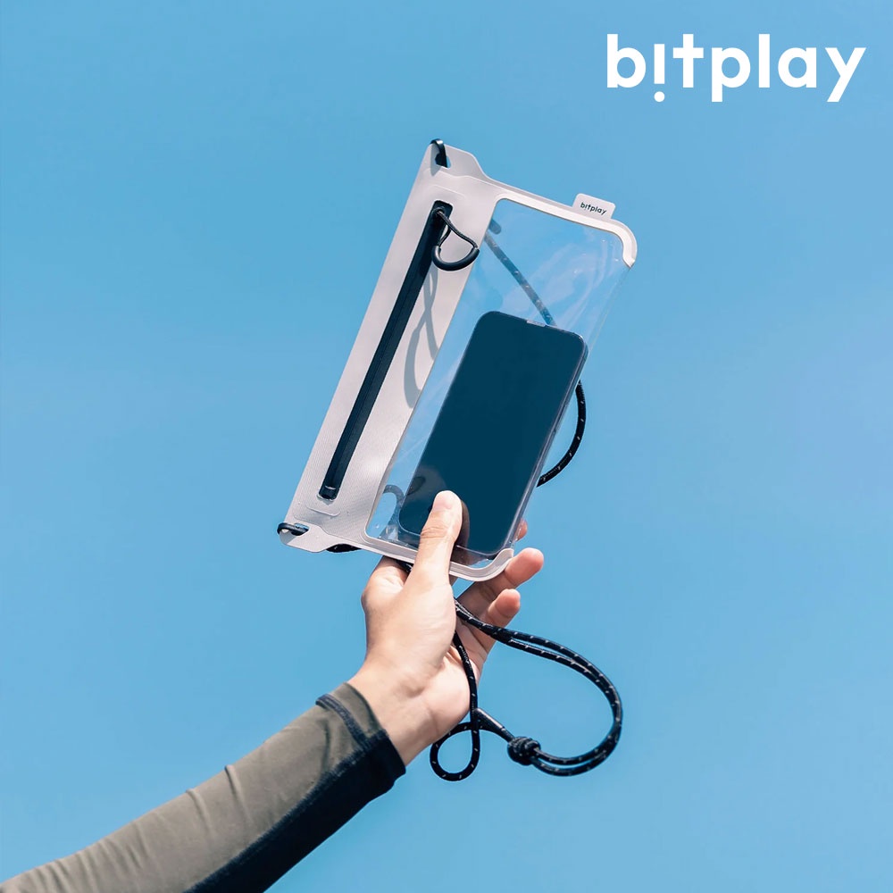 bitplay 全防水輕量手機袋V2 AquaSeal Lite 密封防水拉鍊水深一公尺至少三十分鐘的防水能力