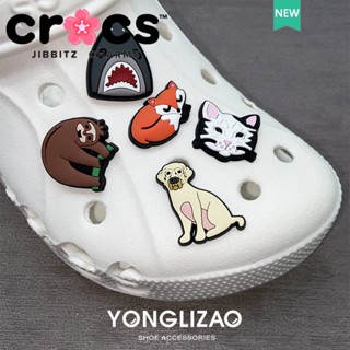 crocs 鞋釦 洞洞鞋鞋釦 鞋釦 洞洞鞋配飾 卡通動物 狐狸 樹懶 寵物系列 趣味裝飾釦