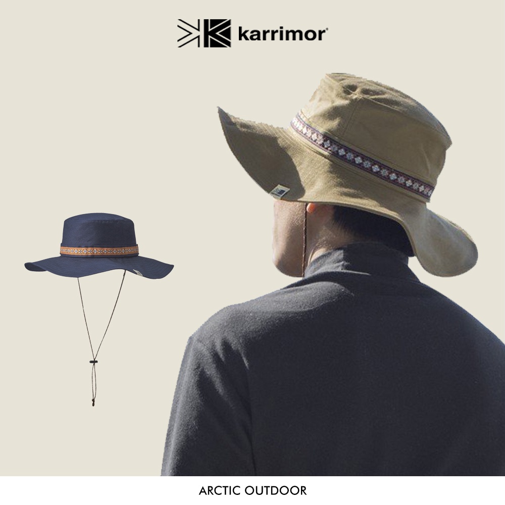 [Karrimor] JP Safari Hat 抗UV圓盤帽 遮陽帽 防潑水 漁夫帽 登山帽 露營 #5H10UBJ2