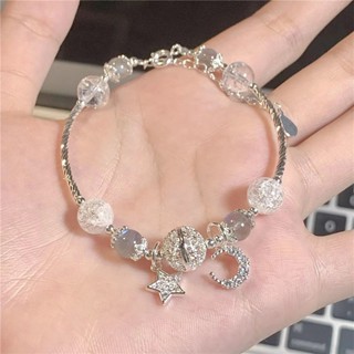 爆閃星河串珠流蘇精緻手串ins小眾設計手鍊