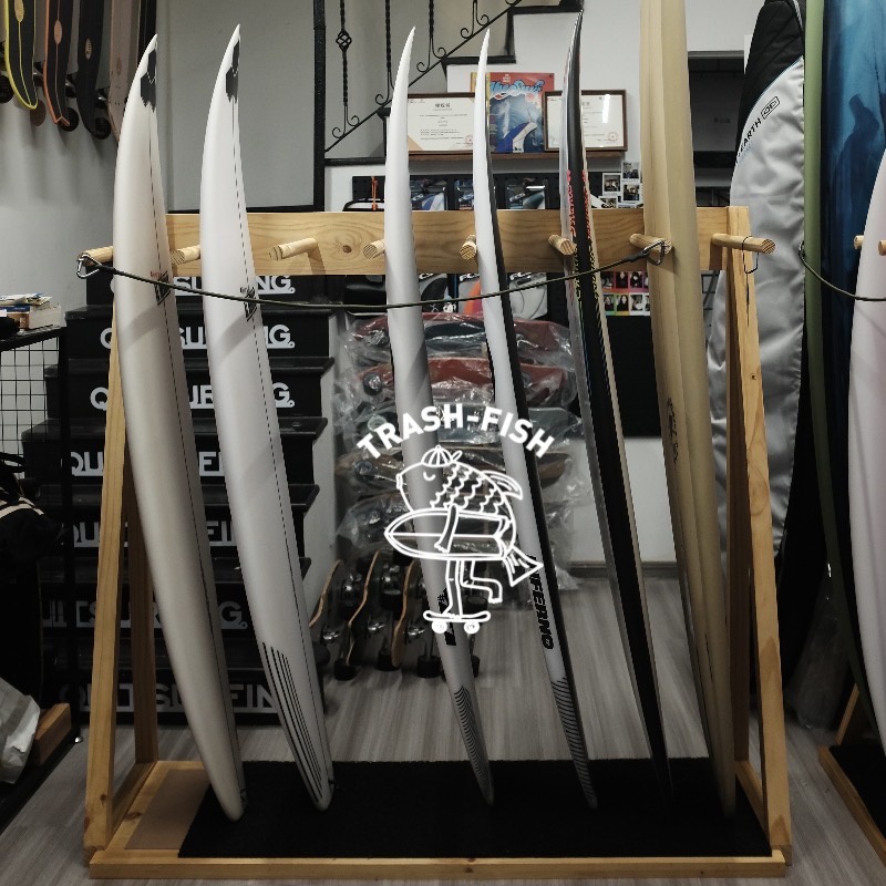 附發票~ 原創衝浪板架子 槳板支架 尾波電動滑雪板展示架 置物架 陳列架 收納架