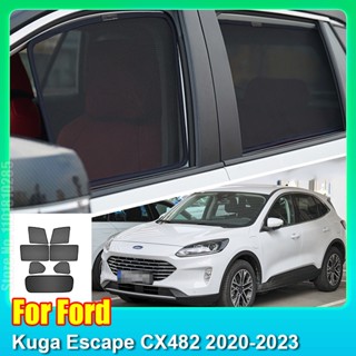 適用於福特 Kuga Escape CX482 2020-2023 車窗前罩遮陽擋風玻璃後側窗簾遮陽板 LC200***