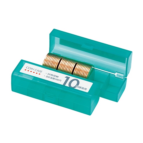 現貨 日本 零錢收納 零錢盒 錢幣盒 零錢筒 錢幣筒 硬幣盒 硬幣筒 十元硬幣盒 零錢收納 銅板收納 代幣 富士通販