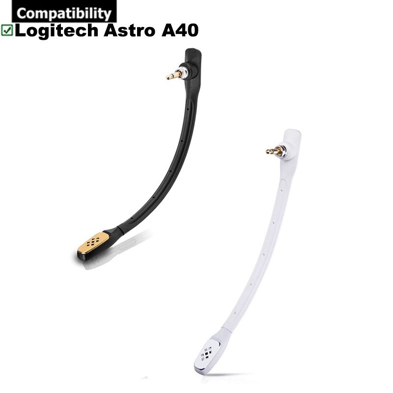 1 件適用於羅技 Astro A40 A40TR 遊戲耳機維修零件的替換麥克風麥克風電纜