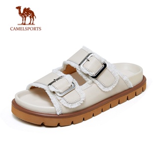 CAMEL SPORTS駱駝 涼鞋 防水防滑室內戶外拖鞋 增高時尚一字拖