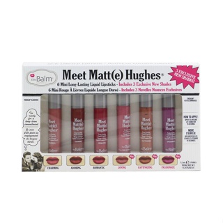 THEBALM - Meet Matt(e) Hughes 6 迷你持久唇釉套裝