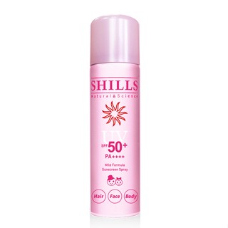 SHILLS舒兒絲 (日本製)很耐曬亮白防曬冰鎮噴霧90g SPF50