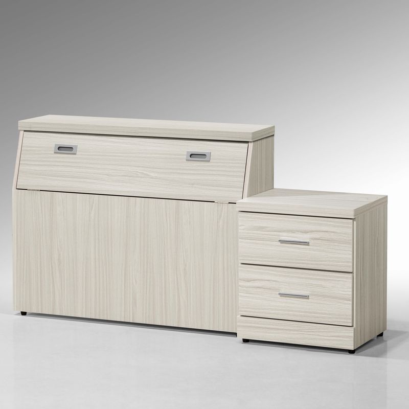 【SA624-1】白梣木色簡易型3.5尺床頭箱(東部及桃園以南請另詢運費)