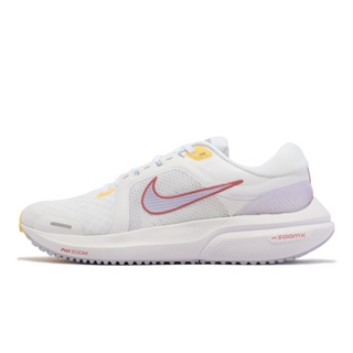 Nike 慢跑鞋 Wmns Air Zoom Vomero 16 白 紫 黃 避震 女鞋【ACS】 DA7698-105