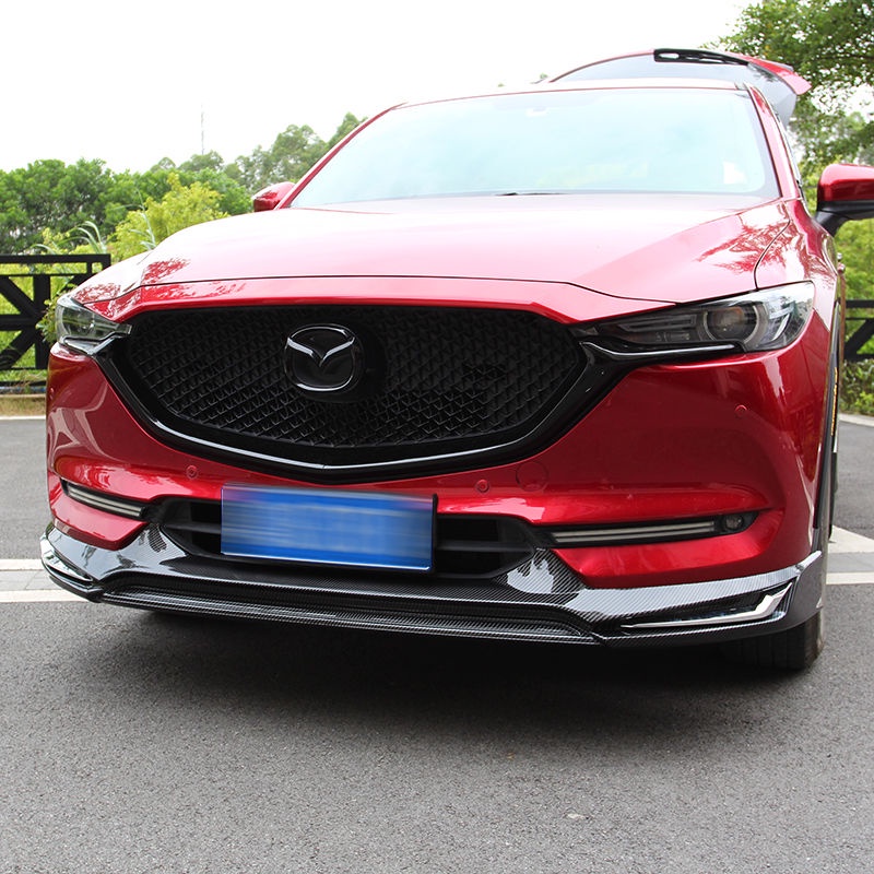 Mazda2021款cx-5前鏟第二代cx5黑武士飾條後唇保險杠小包圍改裝