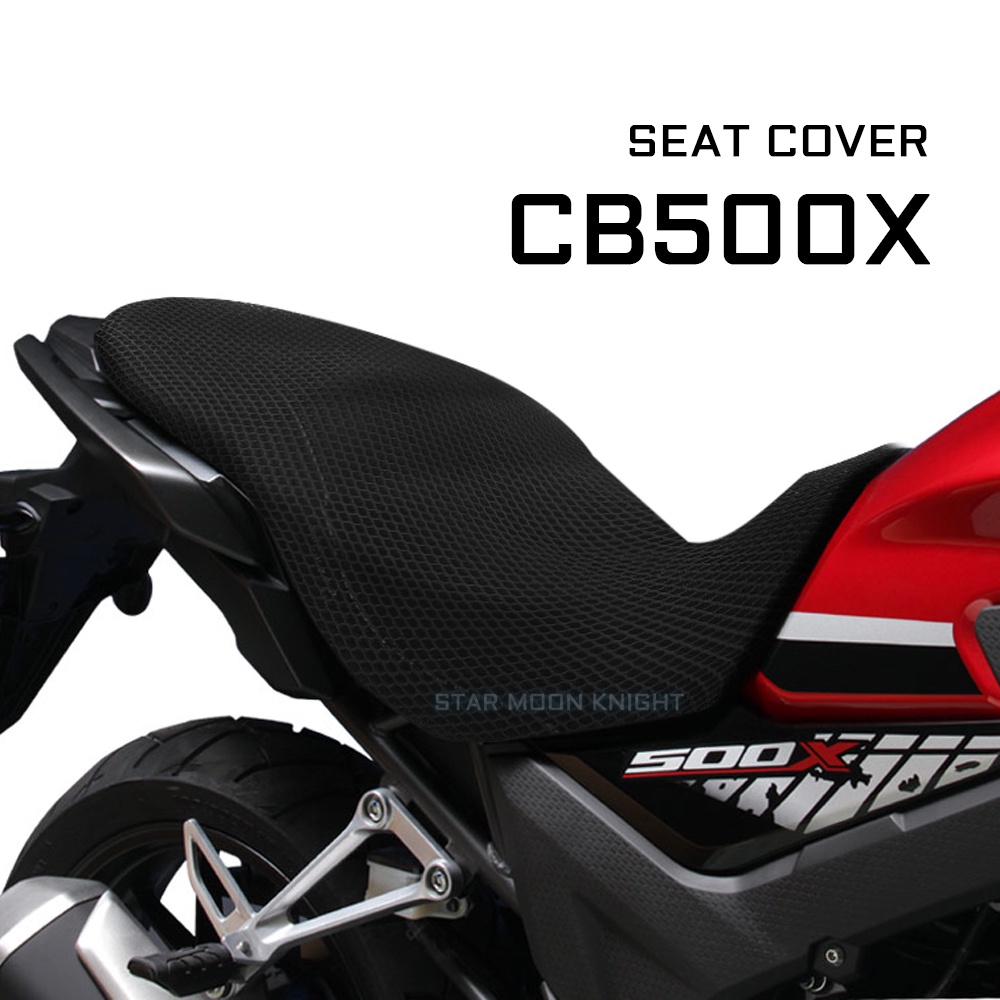 HONDA 適用於本田 CB500X CB500 X CB 500 X ​織物馬鞍座套配件摩托車保護墊座套