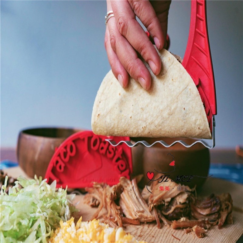 創意U型塔可薄餅架 春捲架 墨西哥Taco Holder煎餅架 玉米卷架 支架 墨西哥餅盒 廚房用品