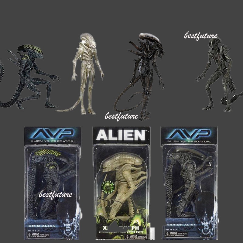 NECA 內卡外星人大戰。 Predator Alien Figma SP-108 可動人偶玩具關節式收集或禮物