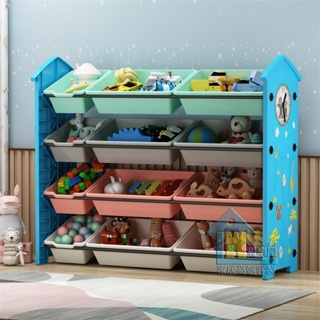 兒童玩具收納架儲物櫃玩具架子置物架多層超大容量收納櫃整理書架書櫃收納櫃儲物櫃層櫃展示櫃層架置物架
