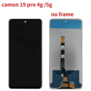 適用於 Tecno Camon 19 Pro 4G 5G CI7 CI7n CI8 CI8n LCD 顯示屏數字化儀屏幕