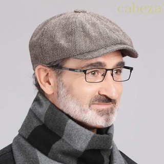 CABEZA男子貝雷帽時尚冬天英國畫家帽子自行車帽徒步旅行戶外報童貝雷帽