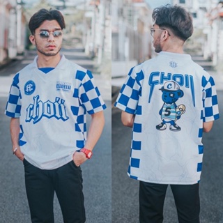 Baju CHOII 復古領球衣 CHOII Fresh Design 2023 CHOII 藍色 BOXx 版