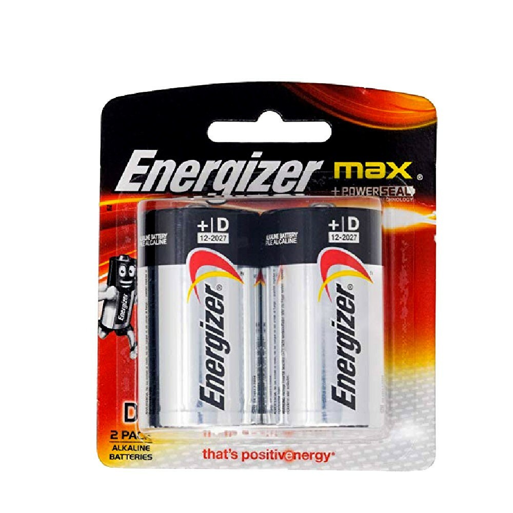 Energizer 勁量 鹼性電池 1號2入