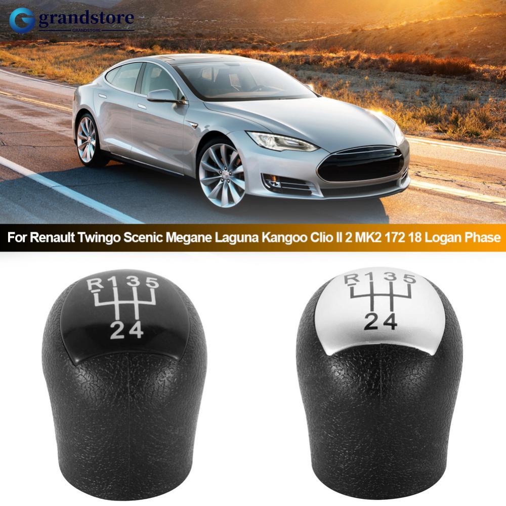 Grandstore 汽車換檔旋鈕槓桿換檔桿筆頭適用於雷諾 Twingo Scenic Megane Laguna Ka