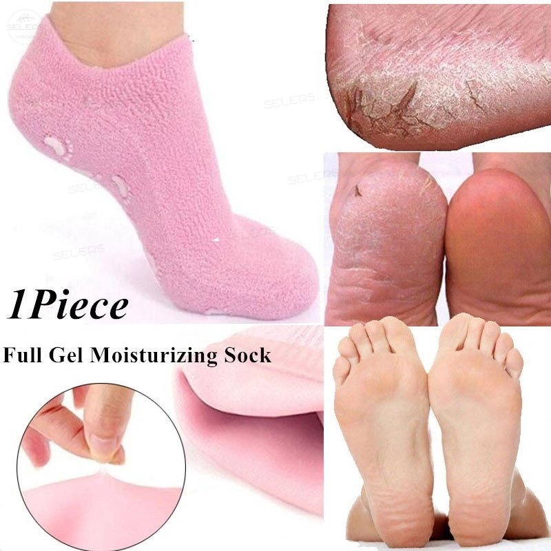 Gel Spa Socks 保濕美容足膜足部護膚矽膠襪修護足襪