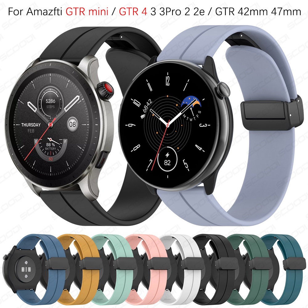 適用於 Amazfit GTR Mini / GTR 4 3 3pro 2 2e / GTR 47mm 42mm 的矽膠