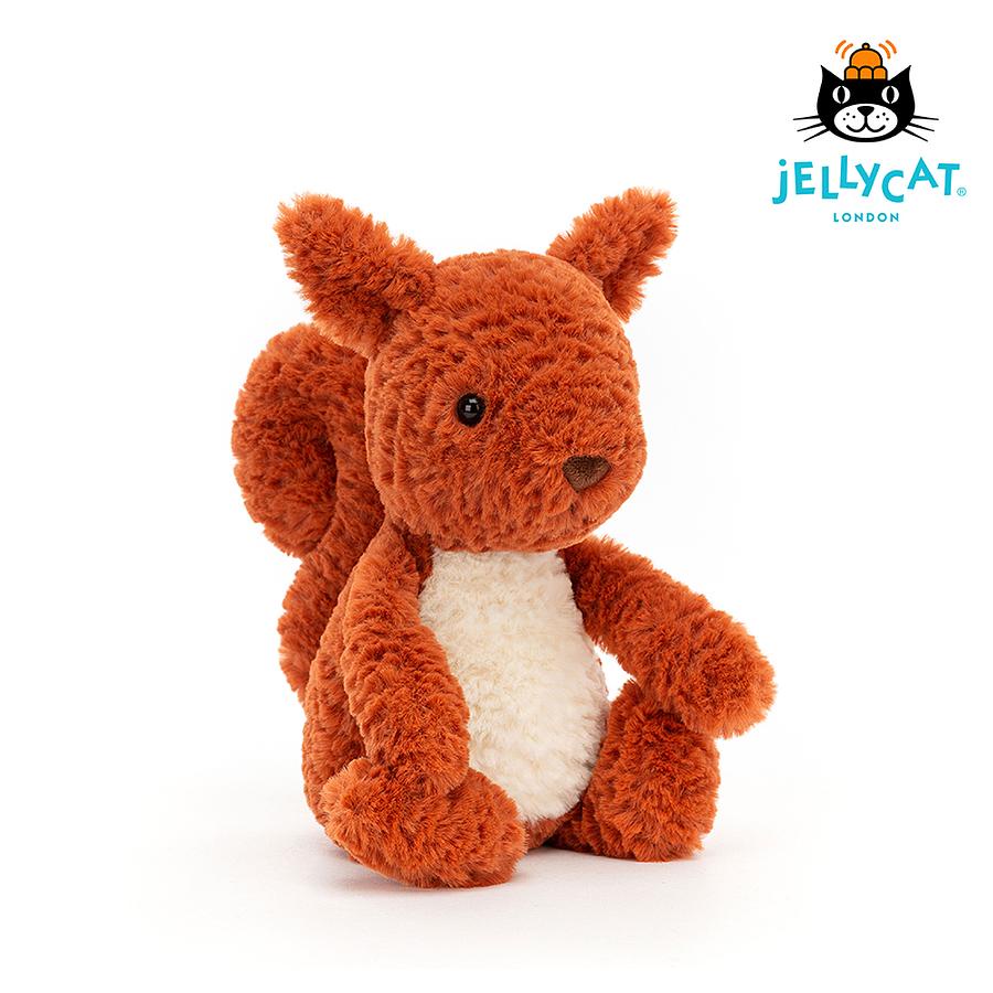 Jellycat捲捲毛松鼠玩偶/ 20cm eslite誠品