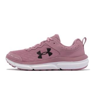 Under Armour UA 慢跑鞋 Charged Assert 10 莓紅 黑 女鞋 ACS 3026179600