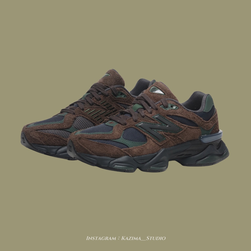 Kazima｜New Balance 9060 暗棕色 咖啡黑 深棕色 深咖 復古 麂皮 深綠 Y2K U9060OUT