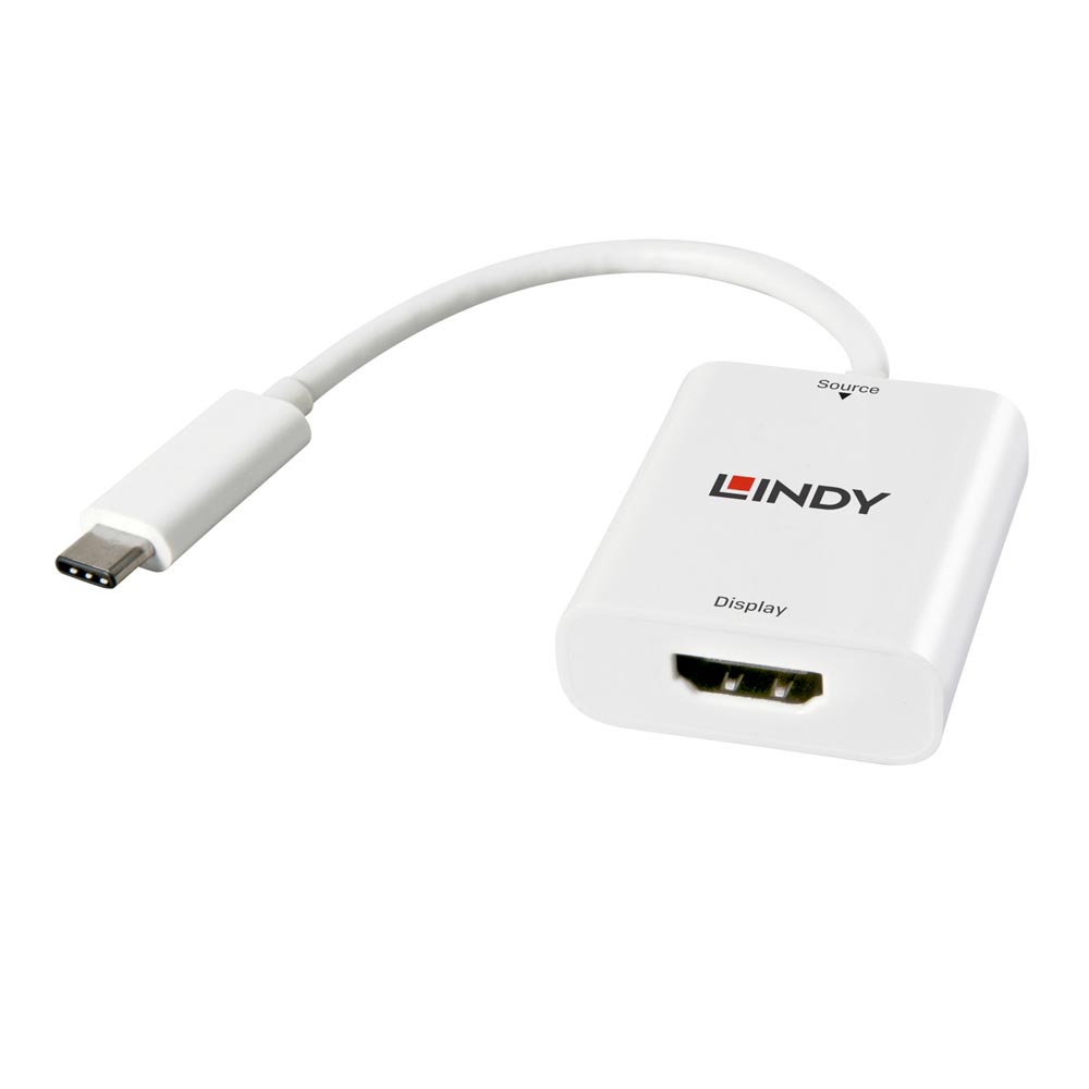 【LINDY 林帝】主動式 USB TYPE-C 轉 HDMI 轉接器 [43244]