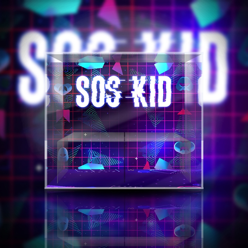 （請下標宅配）SOS KID 災難小孩系列2代第二彈 潮玩盲盒專用亞克力展示盒