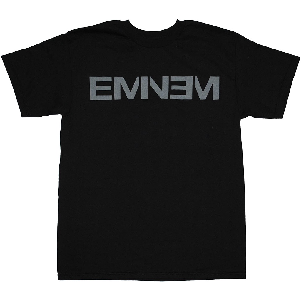 [Ready Stock XS-3XL] Bravado Eminem 標誌休閒短袖上衣印花男士 T 恤加大碼生日禮物