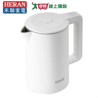 HERAN禾聯 1.7L智慧溫控快煮壺HEK-17GL010【愛買】