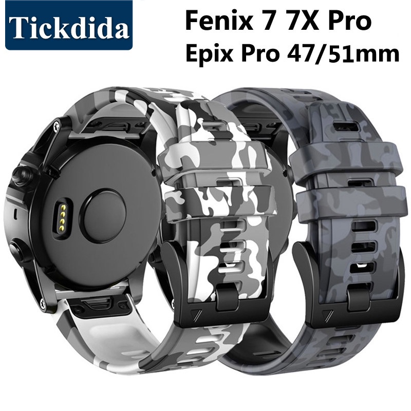 Garmin Fenix 7 Pro 47mm Enduro 2 Tactix 7 Pro 腕帶 22mm 26mm Q