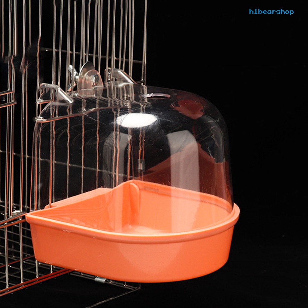[文房寵物]鳥用洗澡盆外掛鸚鵡洗澡盆鳥籠配件鳥用品寵物八哥虎皮洗澡盆