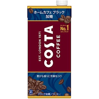 Japancoca -Cola Costaco Hee Home Cafe黑色安全1L x 6瓶