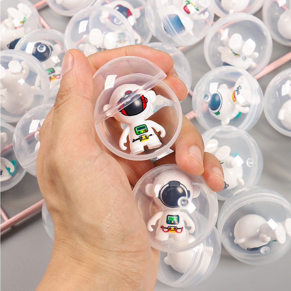 優質 45 毫米扭蛋玩具宇航員扭蛋球遊戲機扭蛋宇航員盲盒禮品球