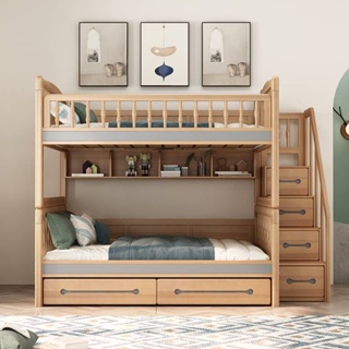 全實上下床 上下床 雙層床 成人床 多功能組合床 高低床 上下鋪床 小戶型子母床 子母床 衣橱 床 衣柜 组合床 实木床