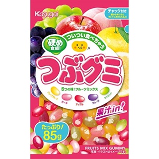 【直接从日本直接】kasugai糖果tsubu gummy 85g x 6袋