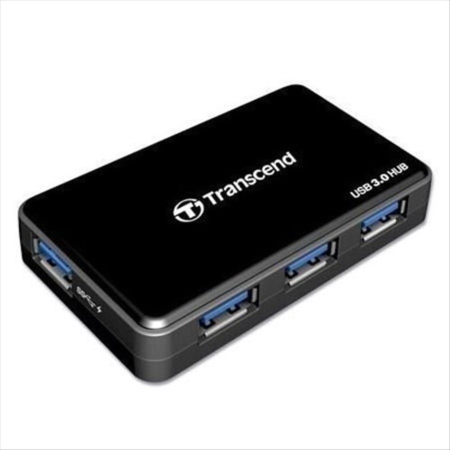 新風尚潮流 【TS-HUB3K】 創見 4埠 USB HUB 集線器 USB3.1 附外接電源 支援快充