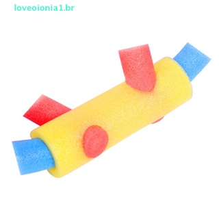 Loveoionia1 中空柔性游泳池水上漂浮泡沫麵條連接器漂浮棒 br