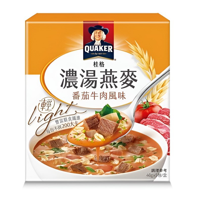 桂格 濃湯燕麥-番茄牛肉風味(46GX5)[大買家]