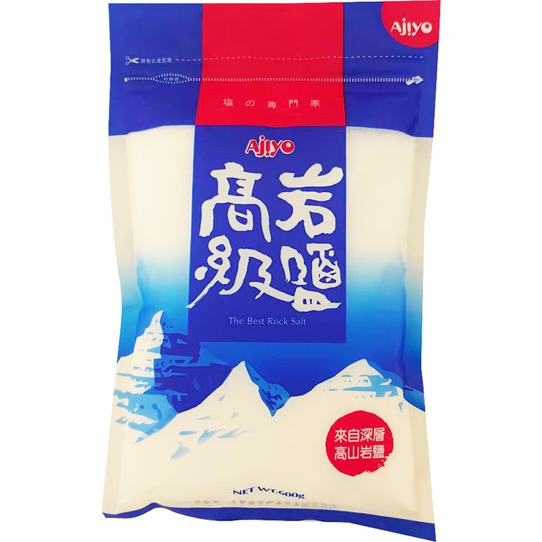 AJIYO 高級岩鹽(600g/包)[大買家]