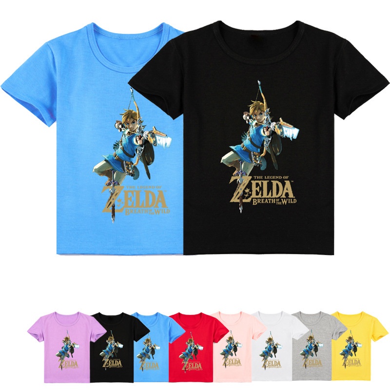 薩爾達衣服 林克 短袖T恤 童裝 zelda 短袖上衣