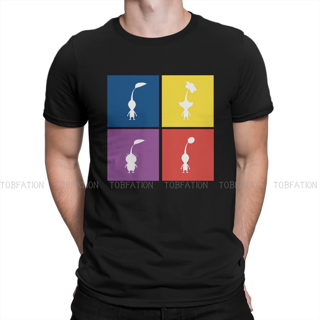 【有貨】Blocks Unique T 恤 Pikmin 多彩遊戲頂級品質嘻哈禮品衣服 T 恤短袖 Ofertas