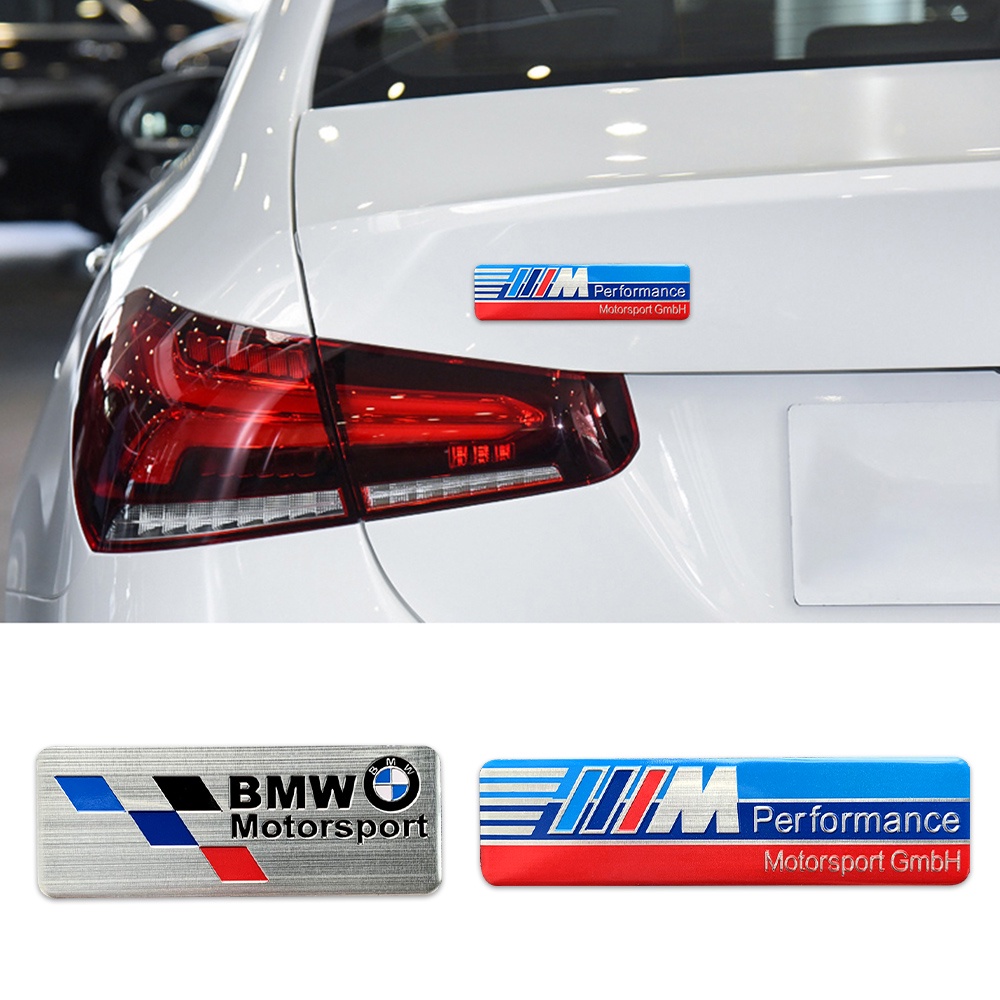 BMW 寶馬標誌鋁製汽車標誌貼紙改裝徽章貼花汽車配件適用於寶馬 E90 E30 F30 E60 F10 E39 G30