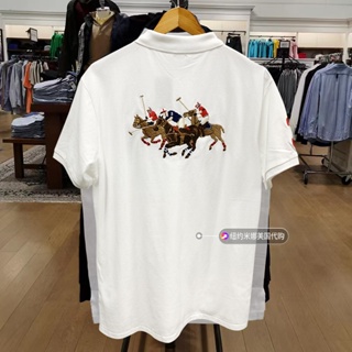 現貨 Royal Polo Match 翻領短袖印花 Polo 衫 T 恤男士