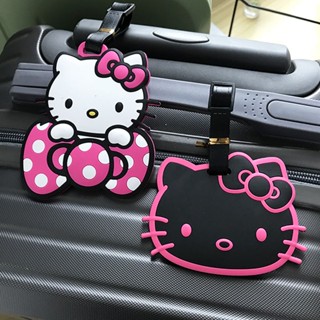 Hello Kitty凱蒂貓卡通行李防丟牌登機牌可愛旅行箱包吊飾吊牌子